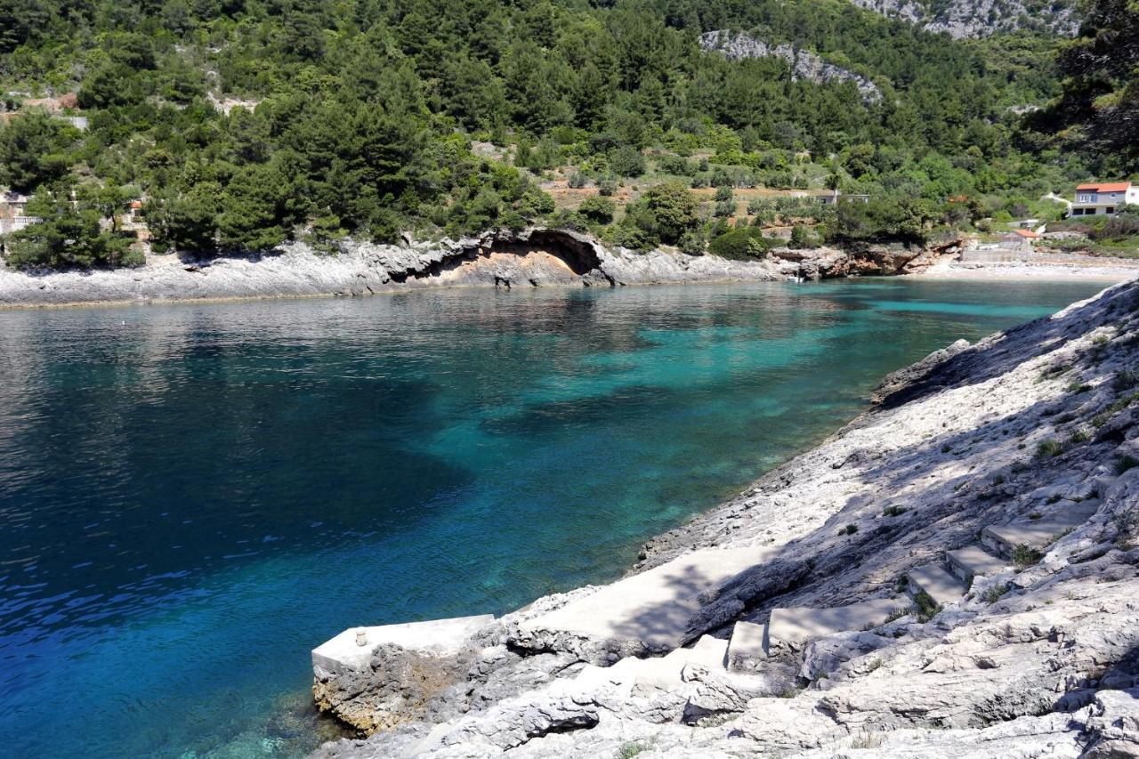 Secluded Fisherman'S Cottage Cove Bacva, Korcula - 9475 Pupnat Exteriér fotografie