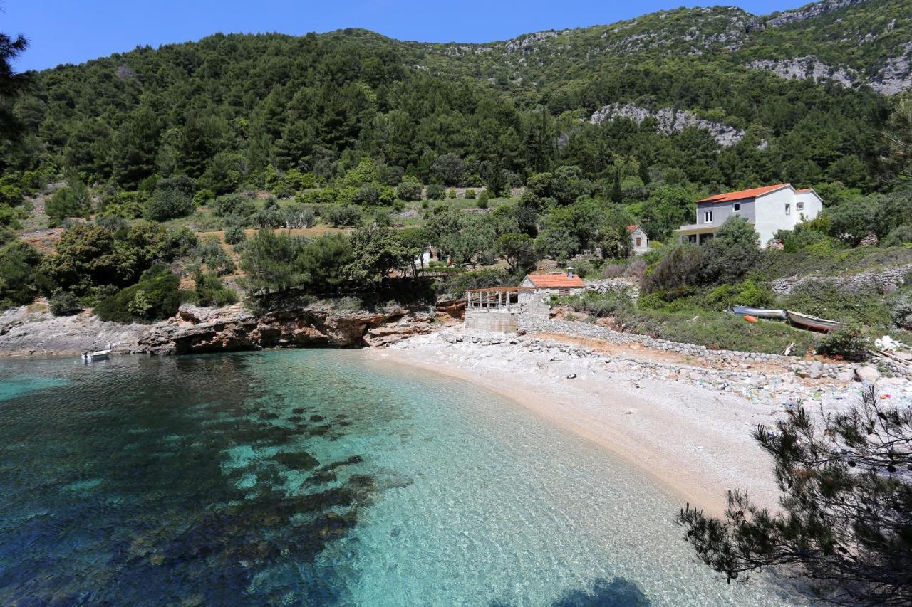 Secluded Fisherman'S Cottage Cove Bacva, Korcula - 9475 Pupnat Exteriér fotografie