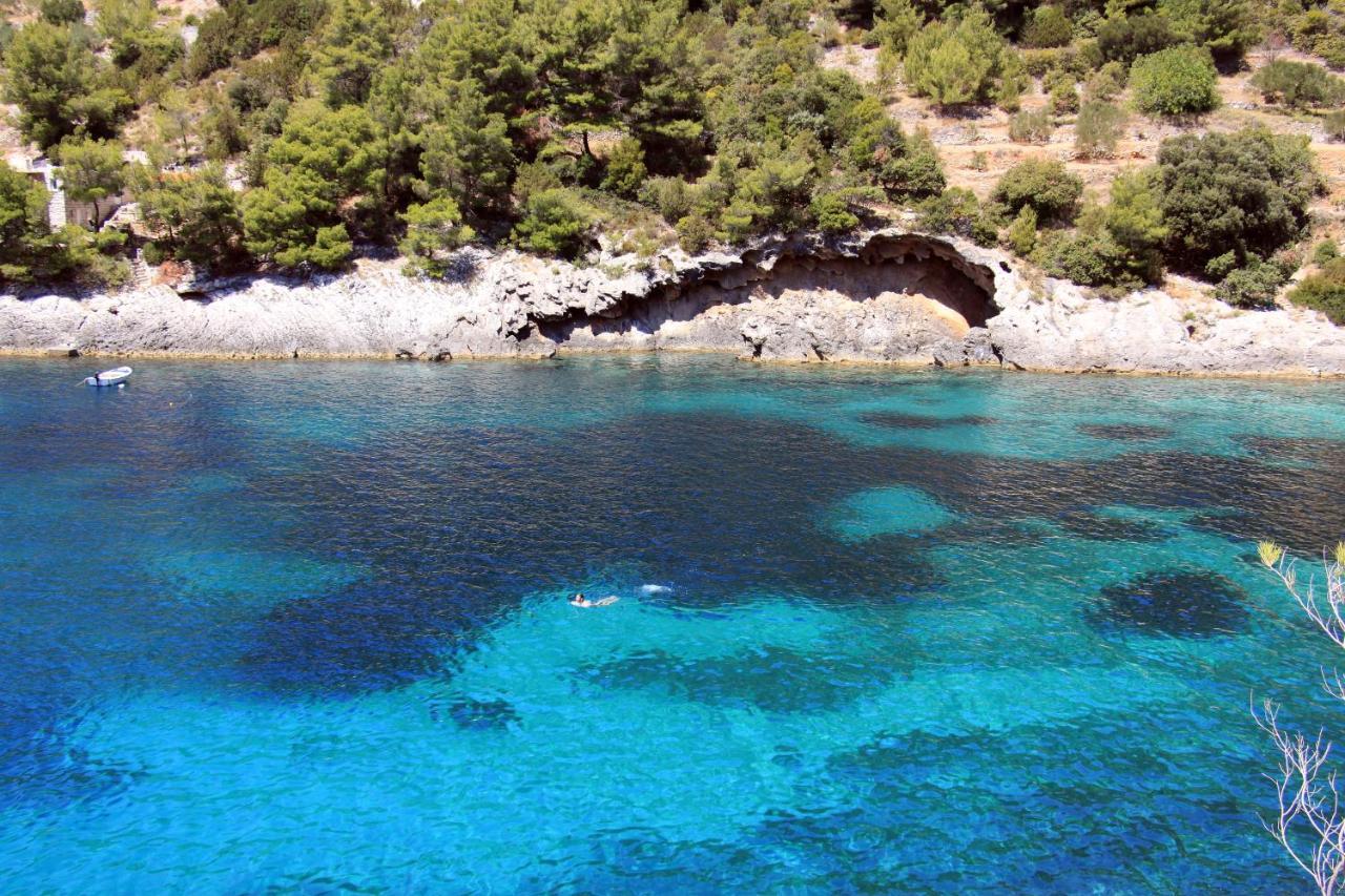 Secluded Fisherman'S Cottage Cove Bacva, Korcula - 9475 Pupnat Exteriér fotografie